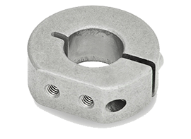 2360 - Bague d’arrêt fendue en INOX 316 avec fixation