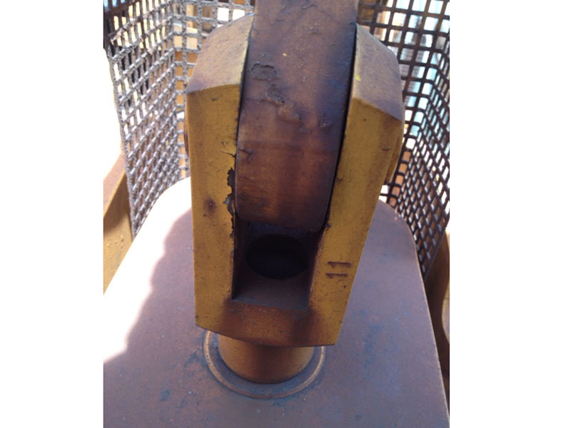 0227 - Scharniervork uit staal - DIN 71752