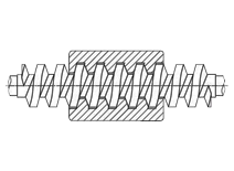 0234 - Broche trapézoïdale DIN 103