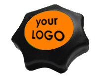 0488 - Bouton étoile avec logo
